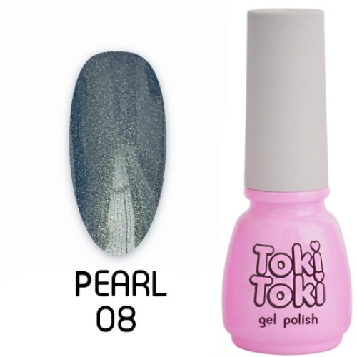 Toki-Toki Гель лак Pearl 08, 5мл Toki-Toki Гель лак Pearl 08, 5мл