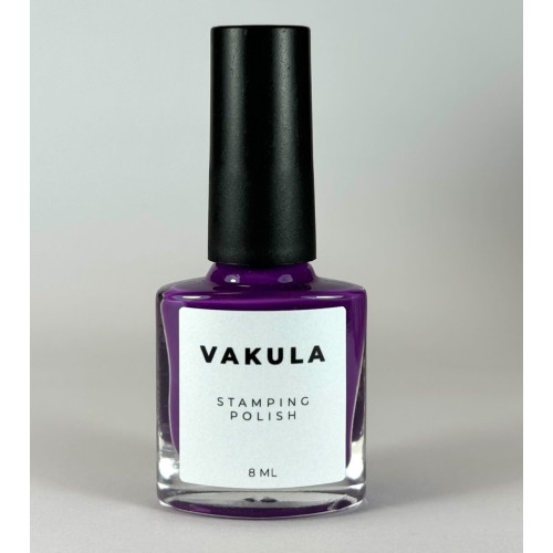 Vakula Nails Лак для стемпинга №26 фиолетовый, 8 мл