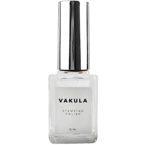 Vakula Nails Лак для стемпинга №01 белый 12 мл Vakula Nails Лак для стемпинга №01 белый 12 мл