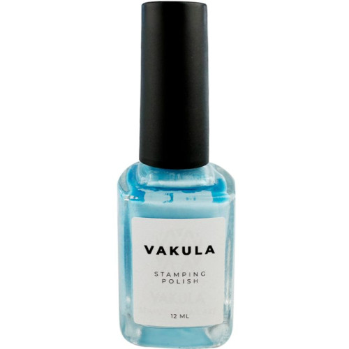 Vakula Nails Лак для стемпінгу №14 світло-блакитний, 12мл Vakula Nails Лак для стемпінгу №14 світло-блакитний, 12мл