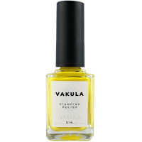  Vakula Nails Лак для стемпинга №15 светло-желтый, 12 мл