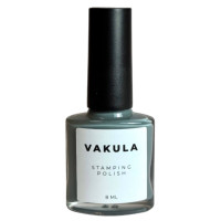 Vakula Nails Лак для стемпінгу №33 темно-сірий 8 мл
