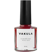 Vakula Nails Лак для стемпінгу №29 темно-червоний, 8 мл Vakula Nails Лак для стемпінгу №29 темно-червоний, 8 мл