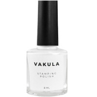 Vakula Nails Лак для стемпінгу №01 білий 8 мл Vakula Nails Лак для стемпінгу №01 білий 8 мл
