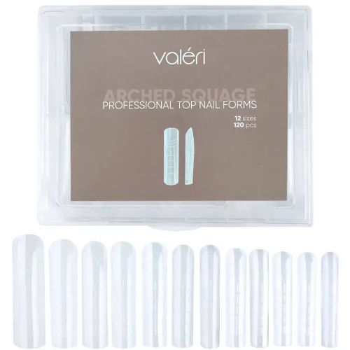 Valeri Professional Top Nail Forms "Arched Square" 120 шт. Valeri Professional Top Nail Forms "Arched Square" 120 шт.
