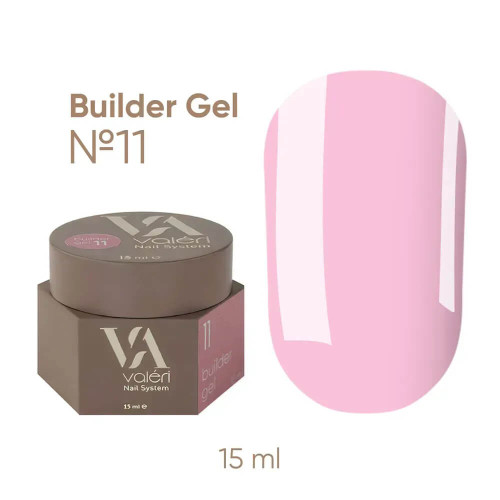 Valeri Builder Gel №11, 15 мл Valeri Builder Gel №11, 15 мл