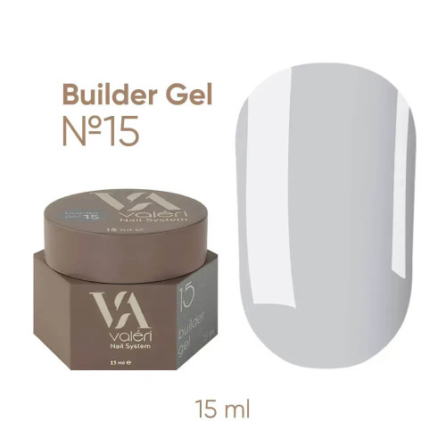 Valeri Builder Gel №15, 15 мл Valeri Builder Gel №15, 15 мл