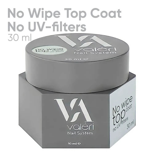 Valeri Top Non wipe no UV Filter 30 мл Valeri Top Non wipe no UV Filter 30 мл