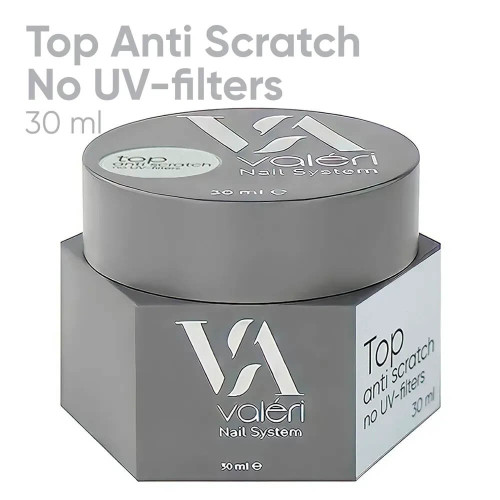 Valeri Top Anti-Scratch No UV Filter 30 мл Valeri Top Anti-Scratch No UV Filter 30 мл