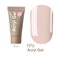 Valeri Acryl Gel № 6, 15 мл Valeri Acryl Gel № 6, 15 мл