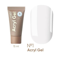 Valeri Acryl Gel № 1, 15 мл Valeri Acryl Gel № 1, 15 мл