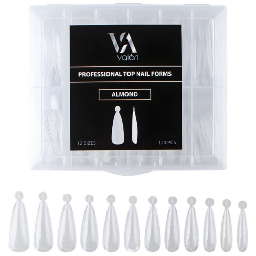 VALERI Professional Top Nail Forms "Almond" 120 шт. VALERI Professional Top Nail Forms "Almond" 120 шт.