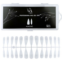 Valeri Professional Nail Gel Tips "Almond" 240 шт. Valeri Professional Nail Gel Tips "Almond" 240 шт.