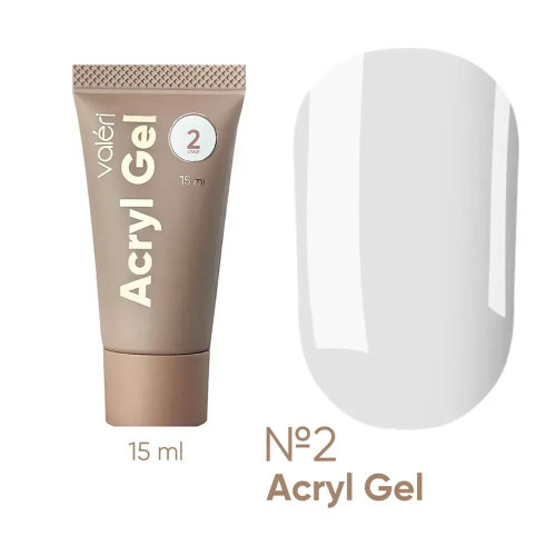 Valeri Acryl Gel Clear № 2, 15 мл