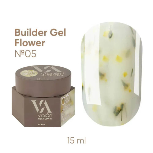 Valeri Builder Gel Flower №5, 15 мл Valeri Builder Gel Flower №5, 15 мл