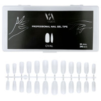 Valeri Professional Nail Gel Tips "Oval" 240 шт. Valeri Professional Nail Gel Tips "Oval" 240 шт.
