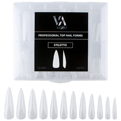 VALERI Professional Top Nail Forms "Stiletto" 120 шт. VALERI Professional Top Nail Forms "Stiletto" 120 шт.