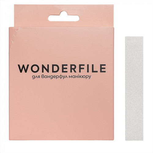Файл-стрічка для пилки 160х18мм Wonderfile 100 гріт 50 шт. Файл-стрічка для пилки 160х18мм Wonderfile 100 гріт 50 шт.