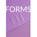 DNKa Top Nail Forms Long Square, 120pcs DNKa Top Nail Forms Long Square, 120pcs