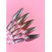 LUNA Блискітки для нігтів Platinum Gel №1 5ml