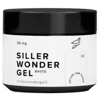 Siller Wonder Gel WHITE №2 – гель (білий), 30мг Siller Wonder Gel WHITE №2 – гель (білий), 30мг