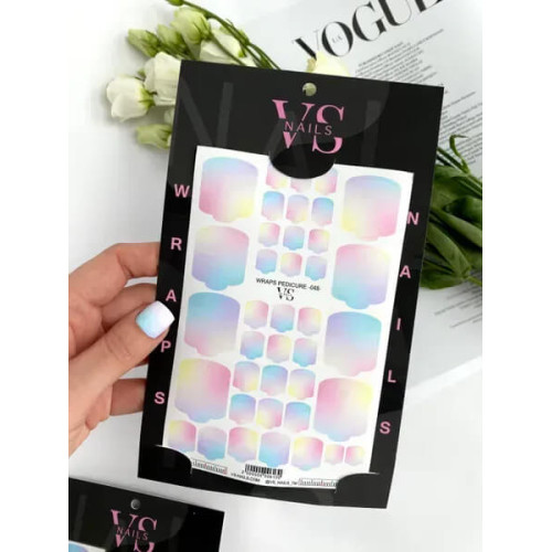 VS Nails Пленки для педикюра -048-