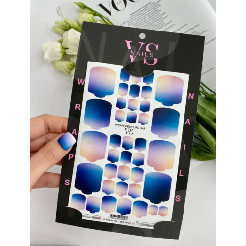 VS Nails Пленки для педикюра -049-