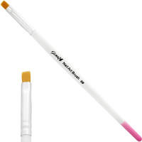 Пензлик для гелю Nail Art Brush 6# Прямий Пензлик для гелю Nail Art Brush 6# Прямий