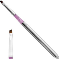 Кисточка для геля Nail Art Brush №4 Скошенная Кисточка для геля Nail Art Brush №4 Скошенная